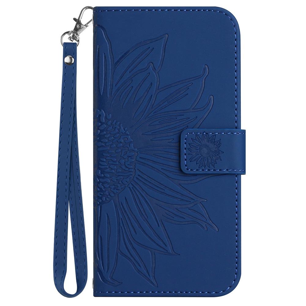 HT04 For Xiaomi Redmi Note 13 Pro 4G/Poco M6 Pro 4G Case Leather Phone Cover with Wrist Strap