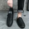 Lightweight Mens Slip On Shoes Brand Male Driving Flats Luxury All-match Leather Fashion Casual Shoes Men New Loafers Shoes Man