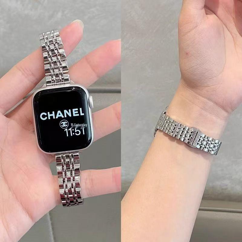 Stainless Steel Slim Waist Strap for Apple iWatch S10/S11