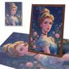 DIY Diamond Painting A Self-portrait of The Princess Cross Stitch Kit Mosaic Art Diamond Painting Full Circle Diamond Home Decoration