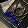 Literary square scarf cotton spring and summer silk scarf women's headscarf fashion headband flower scarf scarf silk scarf