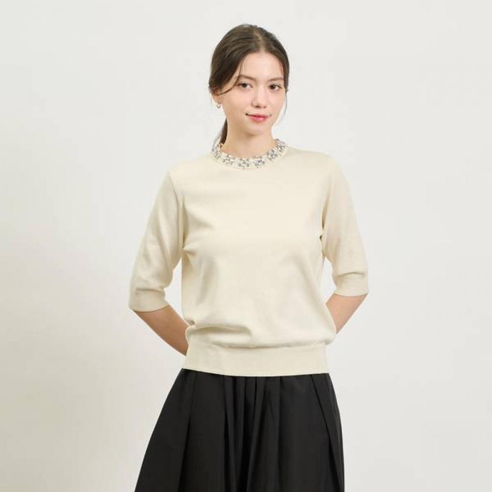 Bcbg Bizneck Half Sleeve Knit B5s2k411 black (99)/66