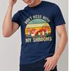 Soft Cotton Tee Rock For Her Short Sleeve Tshirt Big Size Dont Mess With My Shrooms Minimalist Man Tops Quick Dry Shirt
