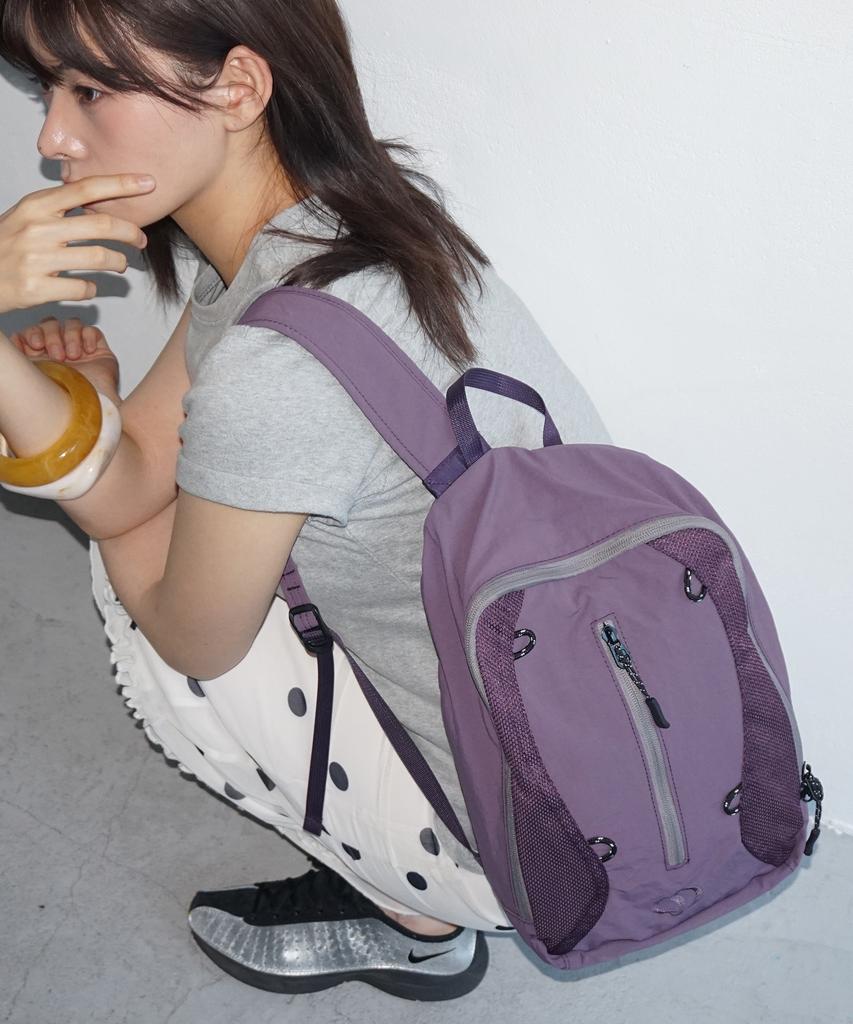 Salbol 503 Mesh Backpack [Purple]