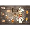 Pizza Shop Wall Mural 3d Food Restaurant Pizza Wallpaper Removable Fast Food Restaurant Snack Wallpaper