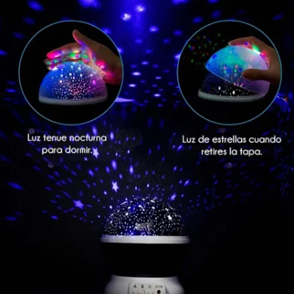 12 Light Color Star Projector Night Light Colorful Star Projector Star Night Light Relaxation чёрный