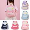 Cartoon Letter Bear Pattern Kids School Backpack With Ergonomic Straps Shoulder
