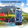 Compact and Lightweight Camping Shower Bag User-Friendly On Off Switch Solar Powered Heat Absorbing Design with Durable Build