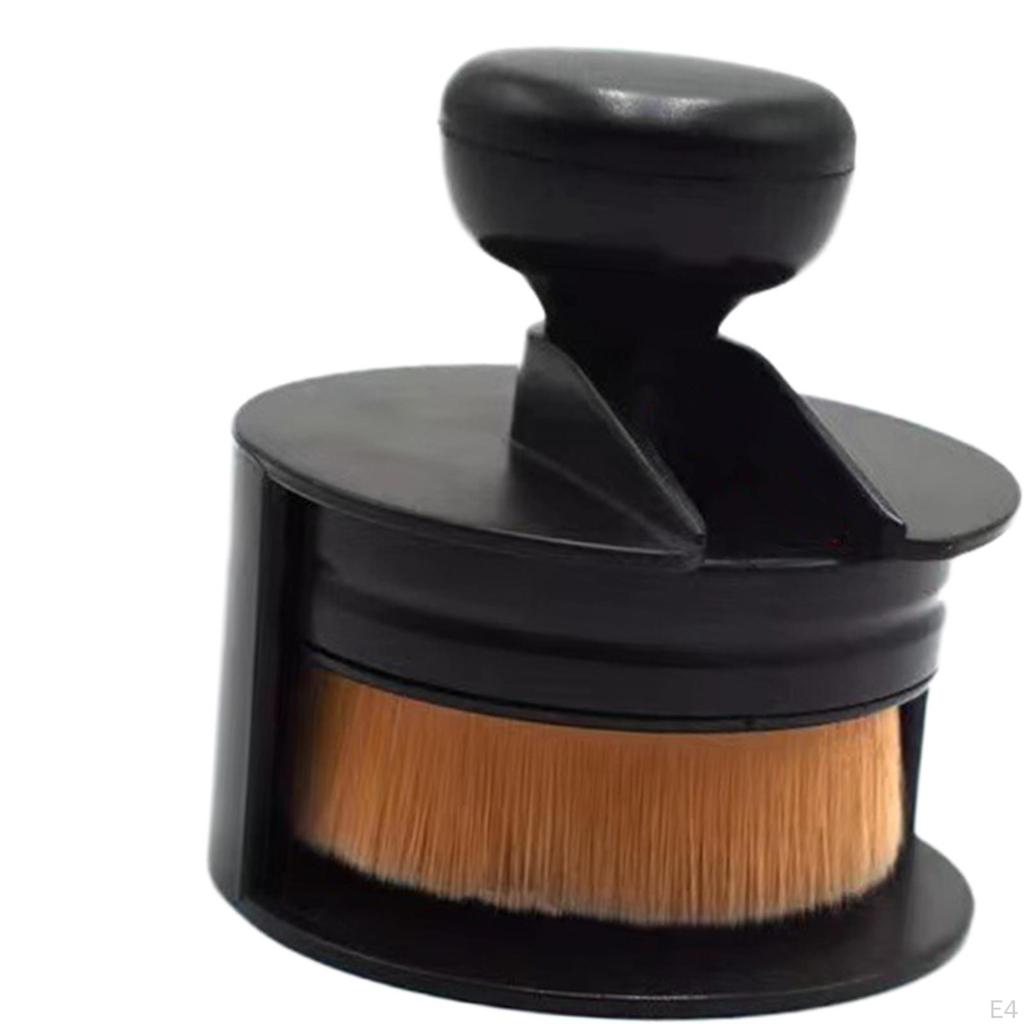 Pinceau Fond de Teint Blush Visage pour ou Corps Haute Densité Voyage avec Support Base