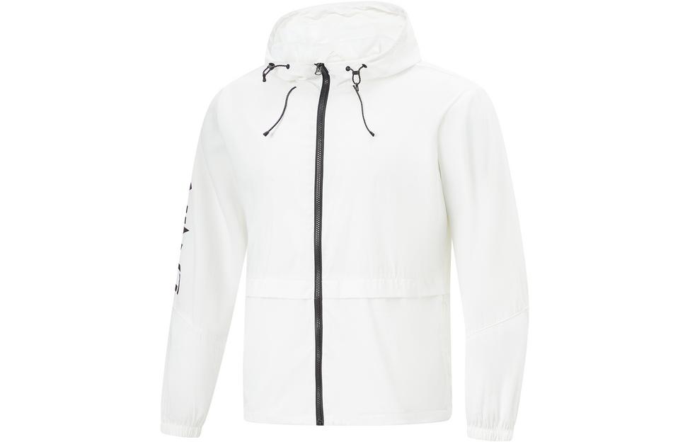 Li Ning Fitness Series UV Protection Sun Protection Clothing Men s Standard White AFDU679-1 3XL