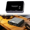 Professional Portable Sound Card Type C Docking Station With Virtual 7.1 Surround For PC Laptop And Mobile Devices
