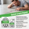 Quick Drying Concrete Crack Filler Waterproof Easy Apply for Wall Floor Repair Reduce Water Seepage Home Office Use