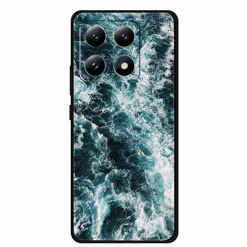 For Xiaomi 15T 5G Case Silicone Luxury Animal TPU Soft Printing Bumper for Xiaomi 15T Pro 5G Starry Sky Scenery Shockproof Cover