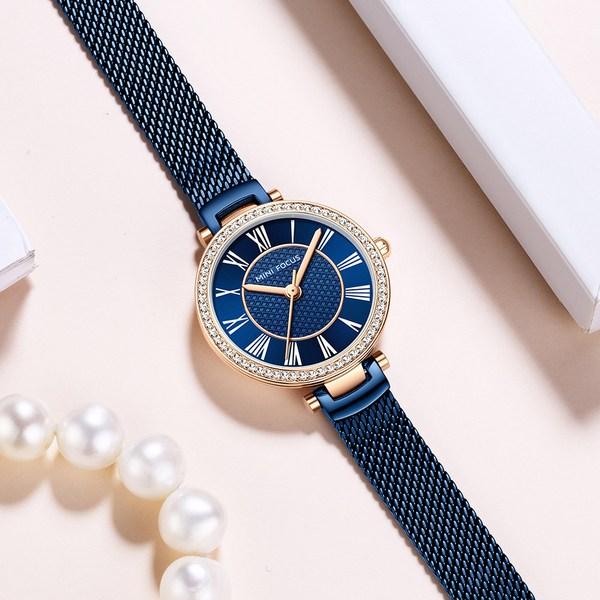Mini Focus Women's Metal Band Fashion Wristwatch MF0424L04