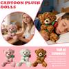 Cute Animal Plush Toys Set - Soft Stuffed Safe Eco-Friendly Fabric For Kids Adults Gift