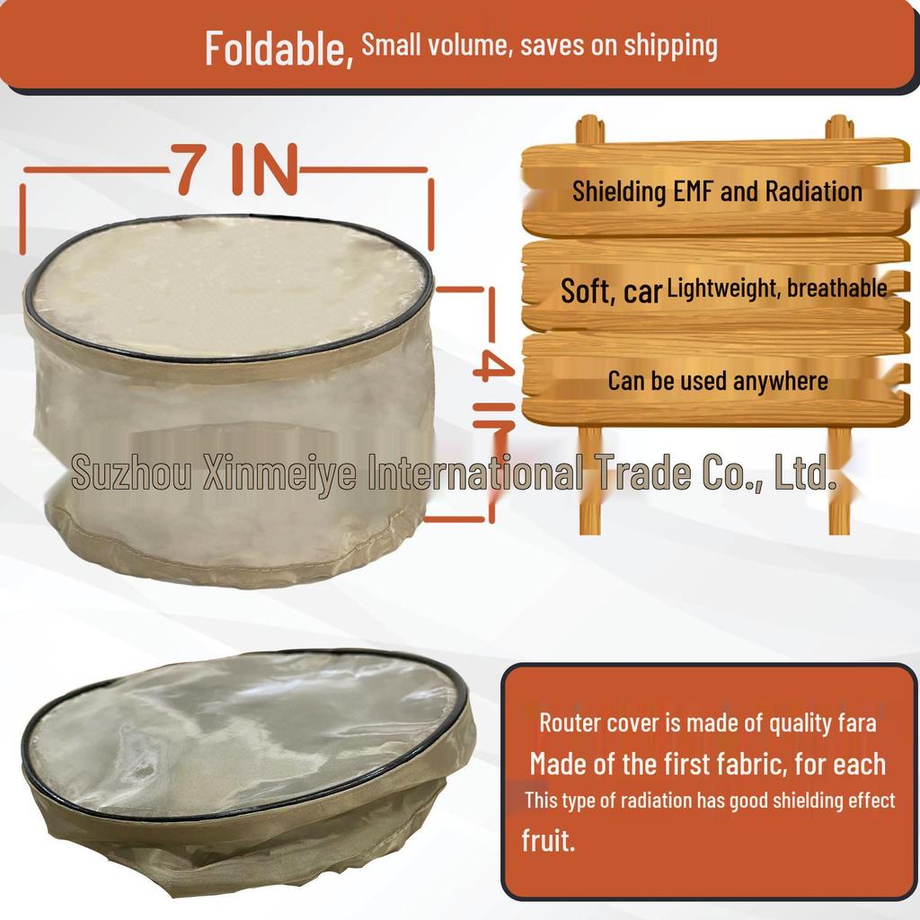 Anti-Radiation Copper Nickel Router Cover