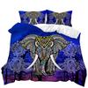 Bohemian Ethnic Style Elephant Bed Three-piece Ebay Quilt Cover Sheet