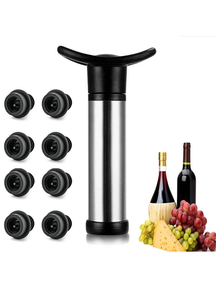 Wine Stoppers for Wine Saver Vacuum Pump Preserver Grade Rubber Wine Stopper Keep Your Wine Fresh Bottle Cap Sealer for Home