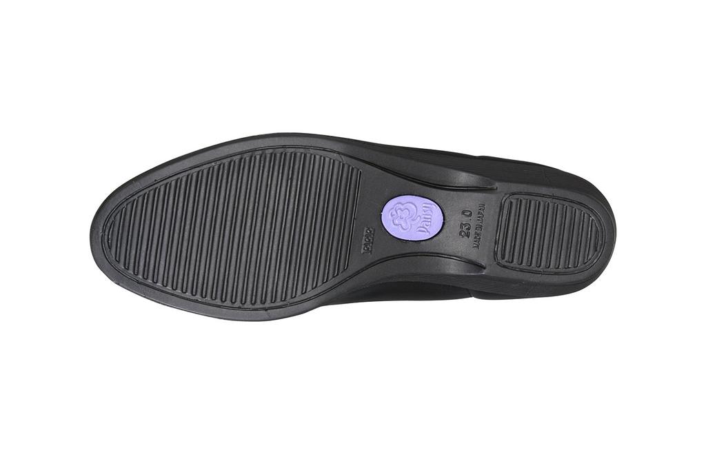 Pansy 4060 Office Stretch Size Black Shoes, Lightweight, Material, 23.5cm,