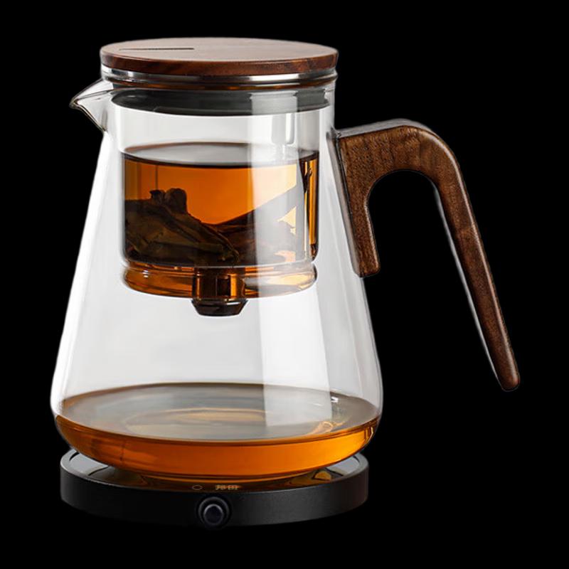 

NHZHIW Minimalist Glass Tea Set with Infuser