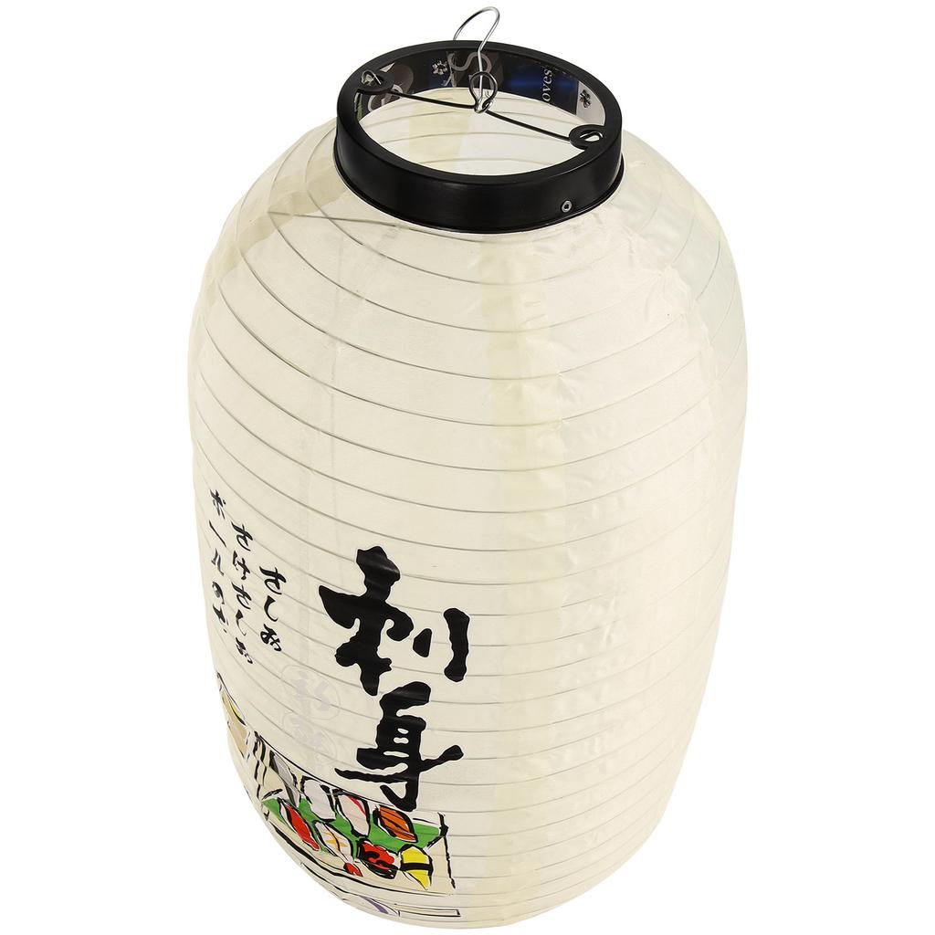 Silk Japanese Lantern Decorative Hanging Light Fixture for Restaurant Bar Home Festival Party Traditional Asian Theme Lighting