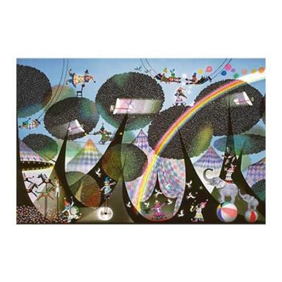 1000-delig legpuzzel van Seiji Fujishiro, Boscircus, 1000 stukjes (50 x 75 cm)