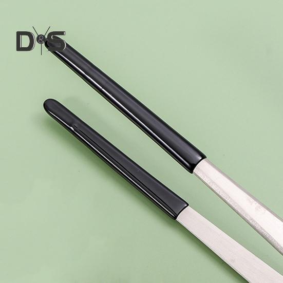 2 ks Nerezové kleště na krmení plazů s gumovou špičkou Dlouhá rovná zakřivená pinzeta Příslušenství k nádržím na dračí hady s vousy Potřeby pro terária