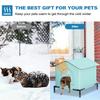 Weatherproof Stray Cat dog House Waterproof Outdoor Winter Warm Pet Cave Sleeping Beds Home Washable for Small Dog Puppy Supplie