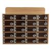 20 Slots Cell Phone Locker Box, Cell Phone Storage Cabinet, Wood Cell Phone Storage Cabinet With Keys for Conference Rooms