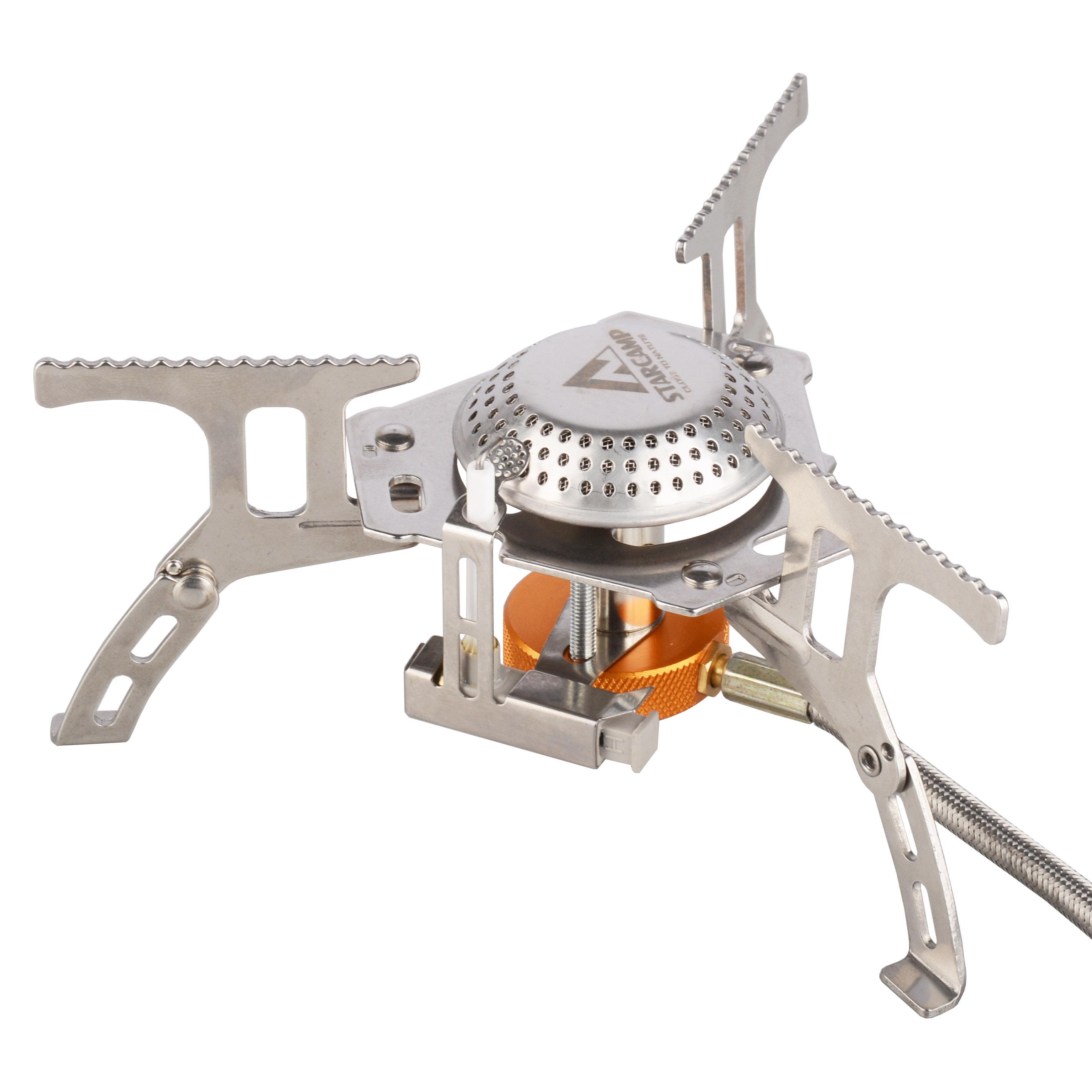 STARCAMP 3500W Outdoor Gas Stove Camping Gas burner Folding Electronic Stove Hiking Portable Foldable Split Gas Burner