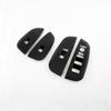 For Honda American Version HR-V HRV 2023 Accessories ABS Carbon Window Control Panel Glass Lift Switch Cover Trim Car