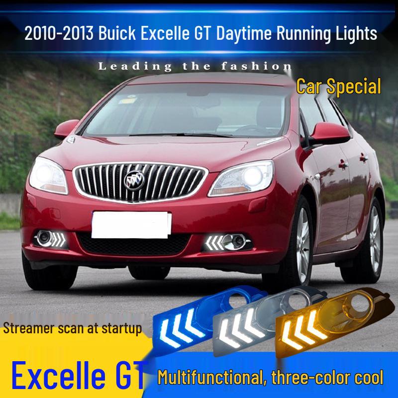 LED DRL Turn Signals for 2010-2013 Buick Excelle GT Fog Light Mod