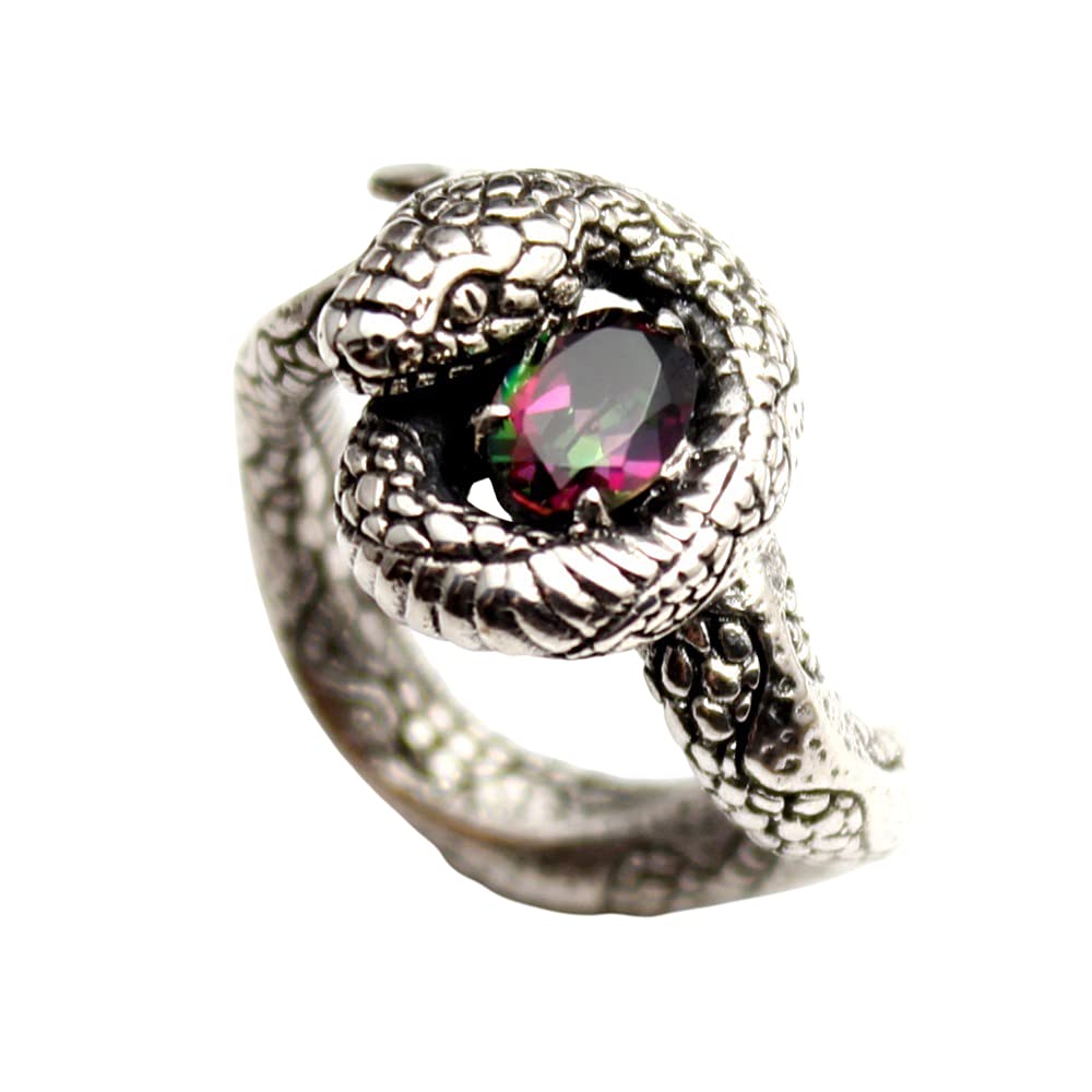 

Snake good silver ring, vibrations,