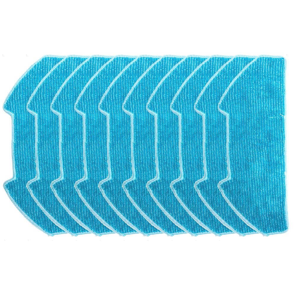 4/10 Pack Mop Cloth Kit Compatible For-Vozascly R10 Robot Vacuum Cleaner Accessories With Mapping Washable Reusable Mop Cloth