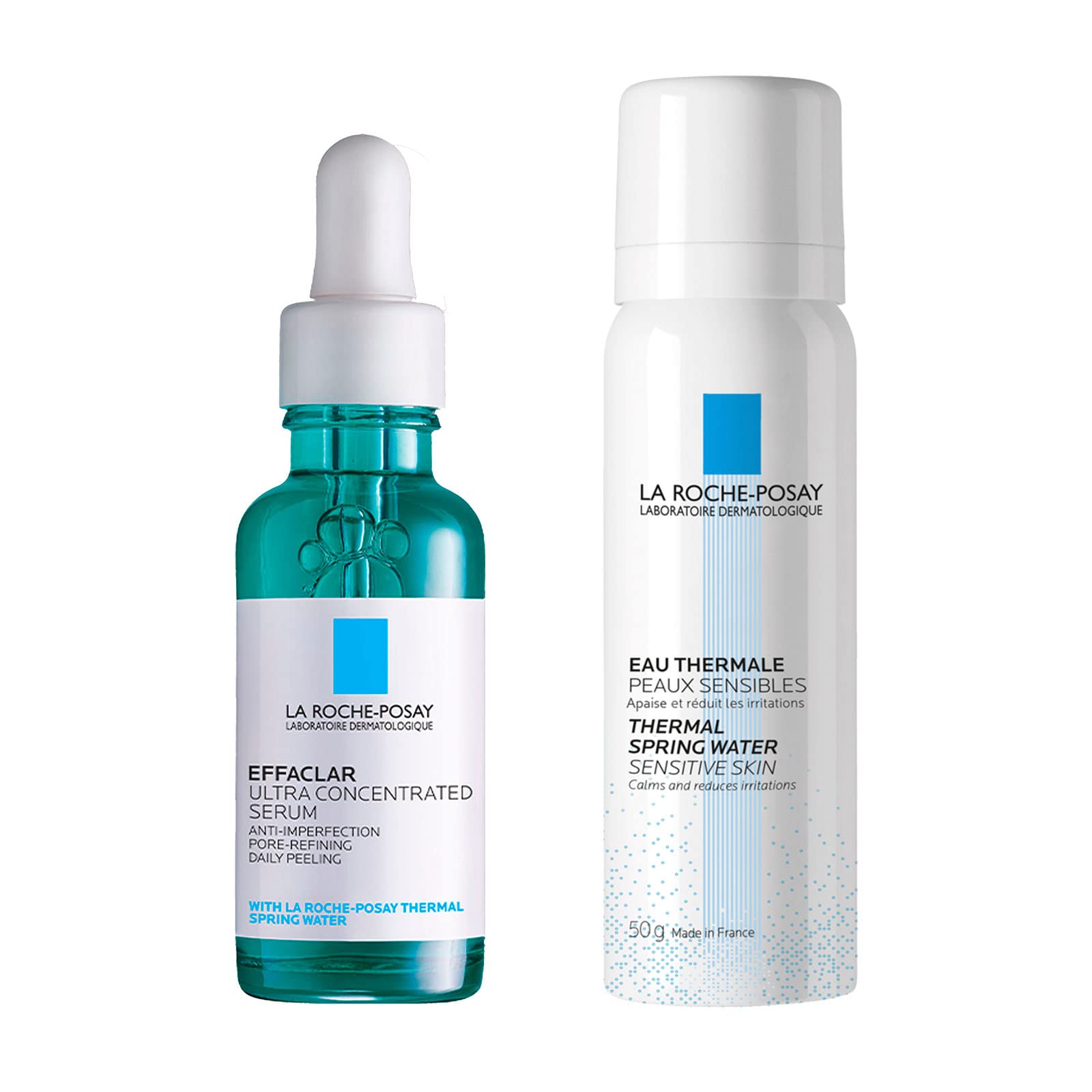 

La exfoliating care serum for sensitive skin and combination Effaclar Peel Care Serum Kit Roche-Posay [Pore-less skin]