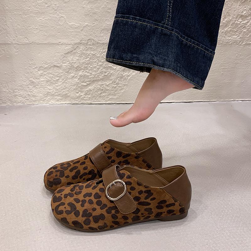Anti-slip Shoes with Thick Soles, Women's Spring-autumn New Style Soft-soled Shoes