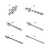 10 Pack Percussion Drum Screws Drum Hardware Component Drum Set Screws for Secure and Stable Instrument Assembly