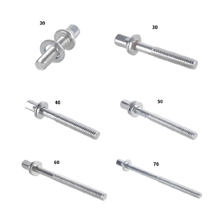 10 Pack Percussion Drum Screws Drum Hardware Component Drum Set Screws for Secure and Stable Instrument Assembly