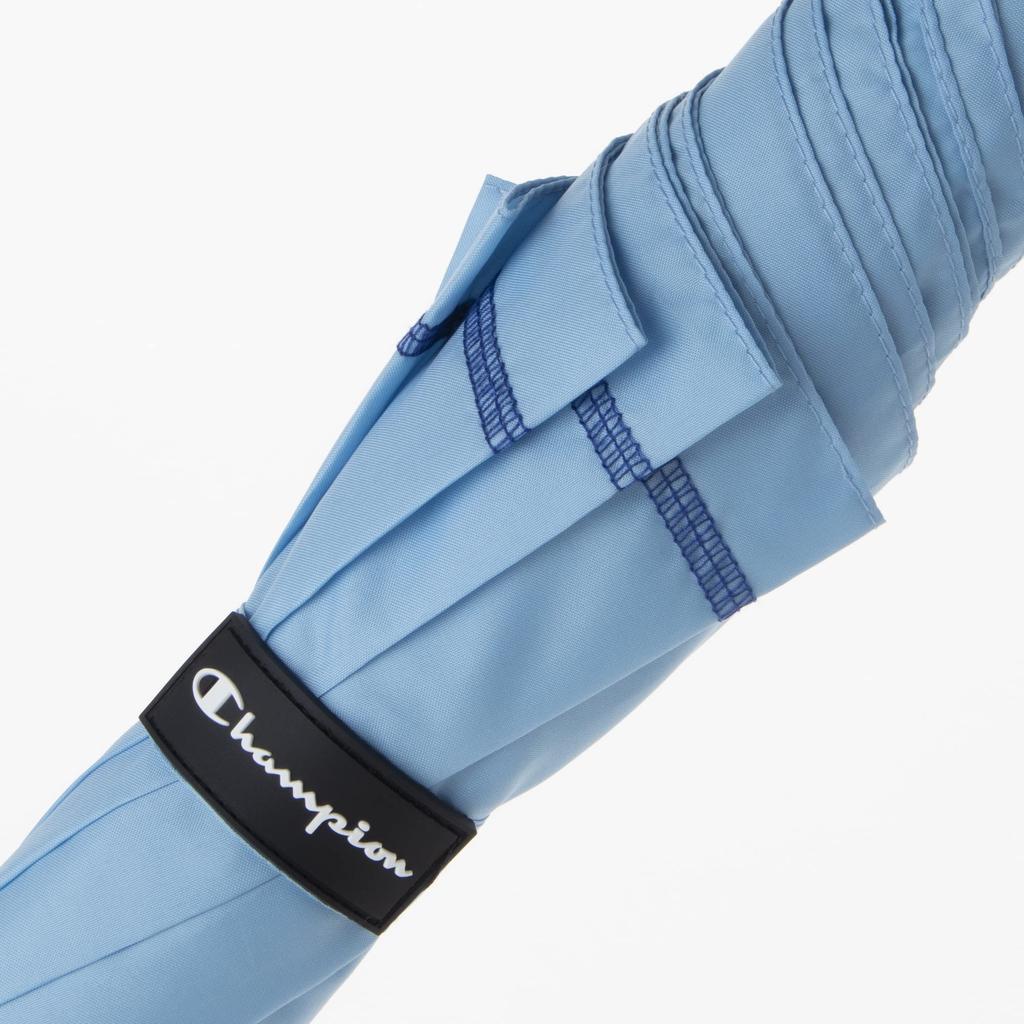 Champion Boys' Solid Color Windproof Jump Umbrella, Sax, 60cm x 8R, CHS47JP60-N