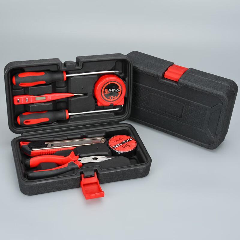 BeiYou 8-Piece Household & Car Hand Tool Set CN plug (adapter included)