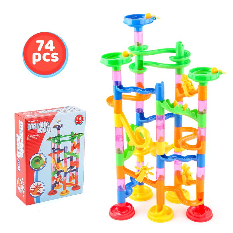 

Ball Track Building Block Ejection Variable Slide Building Block Assembly Diy Building Block Park Science And Education Toys 153.6g/303.6g/434.6g/532.2g/591.2g