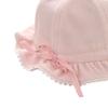 Cute Rabbit Baby Girl Bucket Hat Lace Ruffle Fisherman Cap for Toddler Kids Adjustable Drawstring Basin Caps