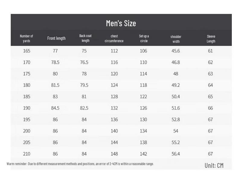 Teluoman Unisex Business Winter Down Jacket