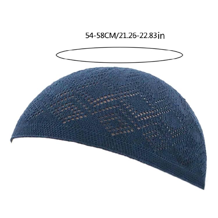 Muslims Men Clothing Prayer Hats Comfortable Ramadans Islamic Prayer Caps Beanie