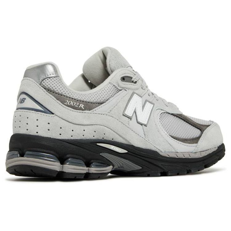 New Balance 2002R Grau Schwarz JD Exklusiv Unisex Sneaker M2002RC1