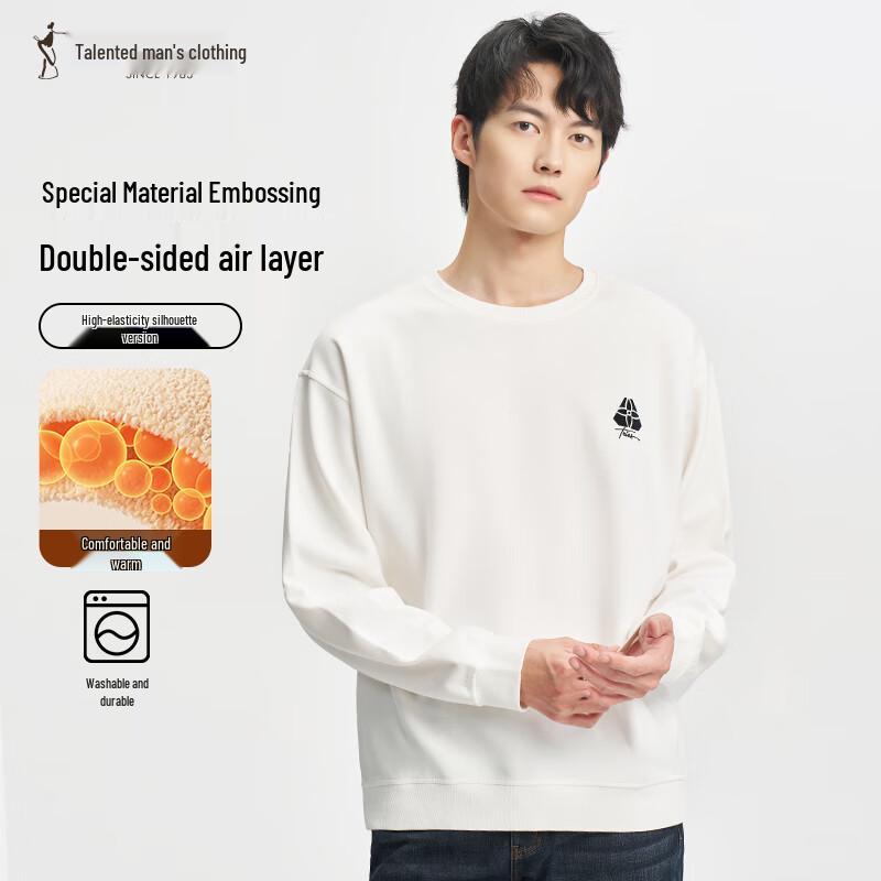 Men s Floral Print Crew Neck Sweatshirt XL (50)