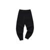 Fila Logo Solid Color Knit Cuffed Sweatpants Women Bottoms Black F11W218601FBK