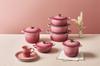 LE CREUSET Cast Enamel Pot Cocotte Every 20 Berry Gas IH Oven Compatible Japanese [Authorized Product]