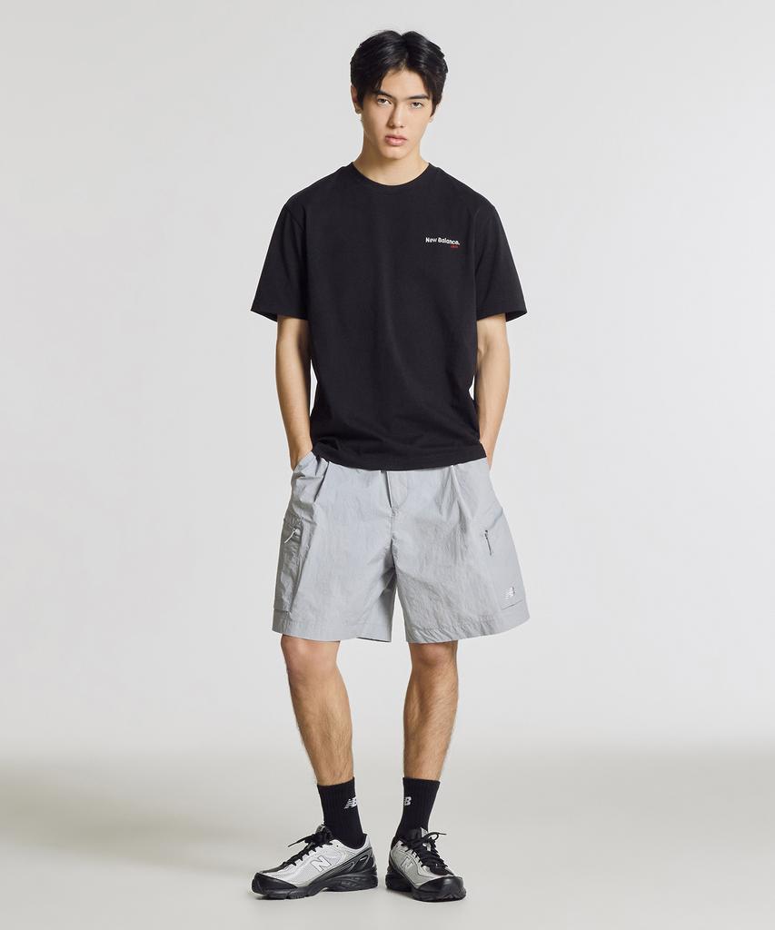Nyuballanseu Nbneg21433 / Uni Essential Big Logo Short Sleeve T-Shirt (Black)