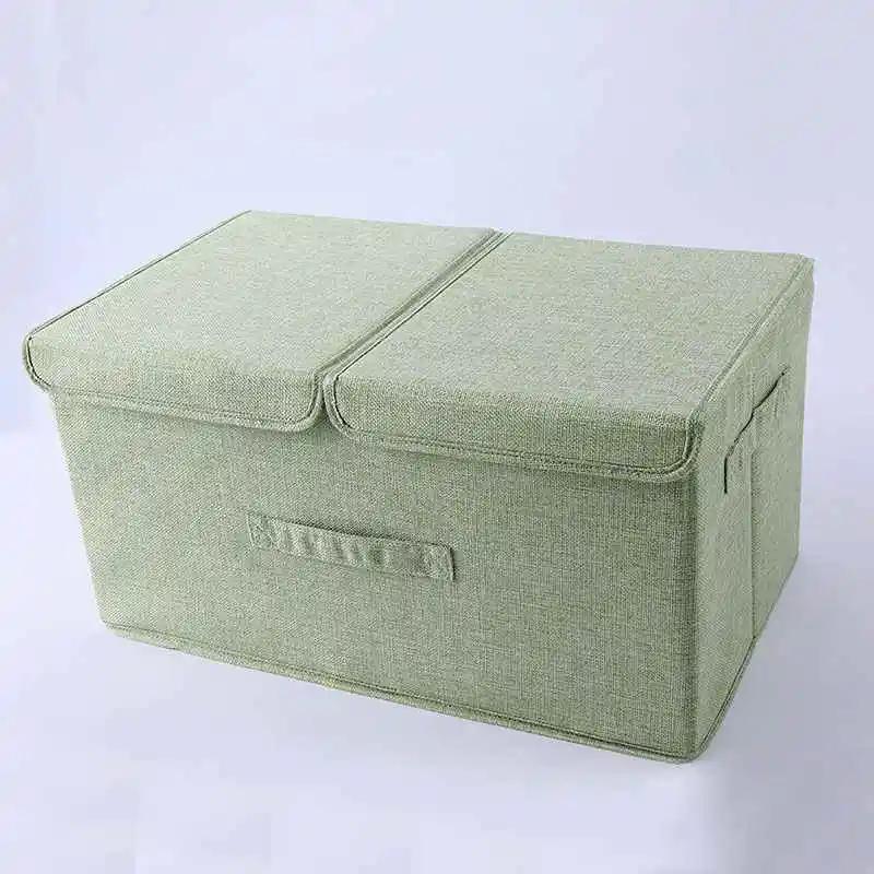Foldable Anti-Mold Storage Box - Large Capacity Organizer for Clothes & Blankets, Zippered Container for Home